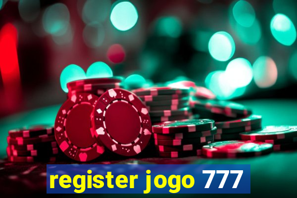 register jogo 777