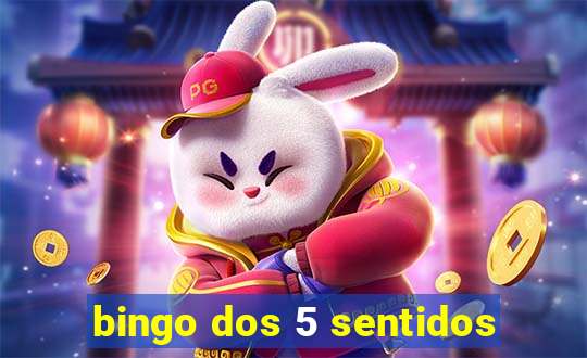 bingo dos 5 sentidos