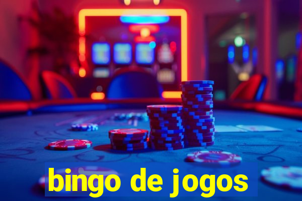 bingo de jogos