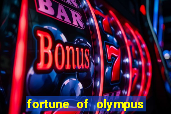 fortune of olympus slot machines