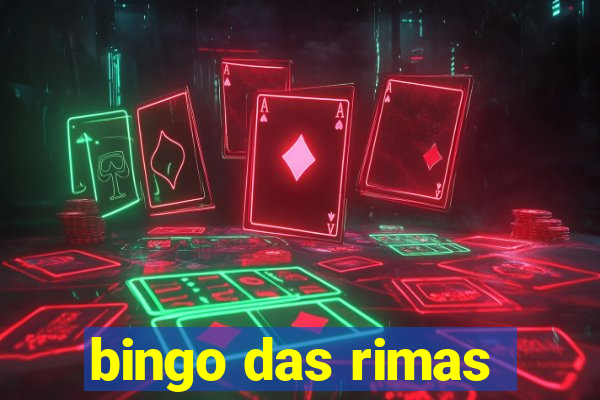 bingo das rimas