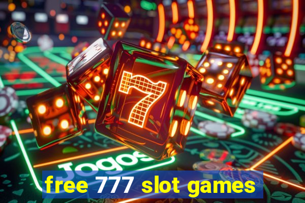 free 777 slot games