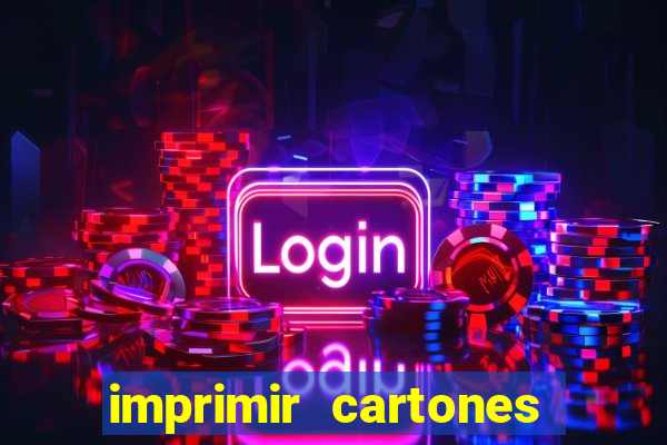 imprimir cartones de bingo