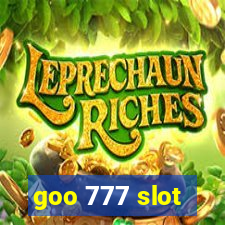 goo 777 slot