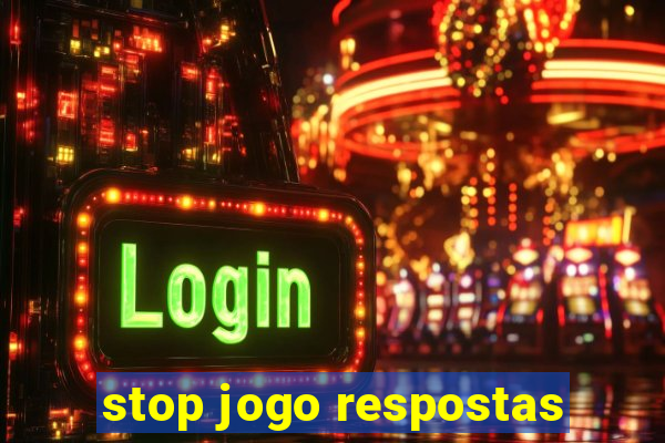 stop jogo respostas