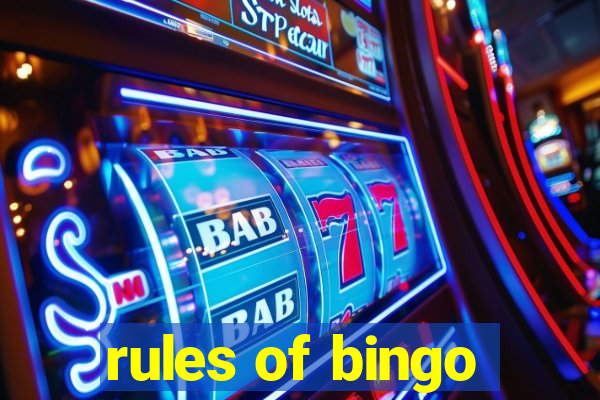 rules of bingo