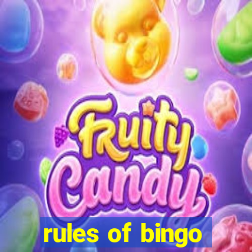 rules of bingo