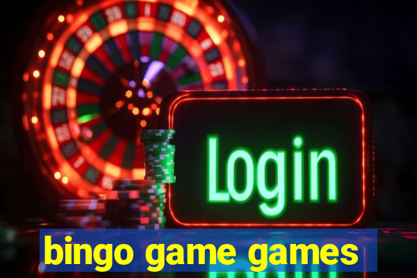 bingo game games