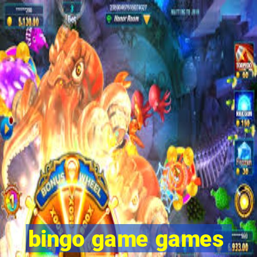 bingo game games