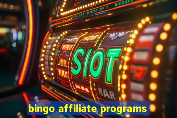 bingo affiliate programs