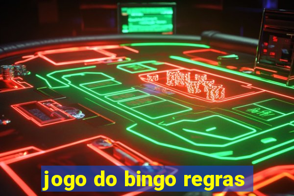 jogo do bingo regras