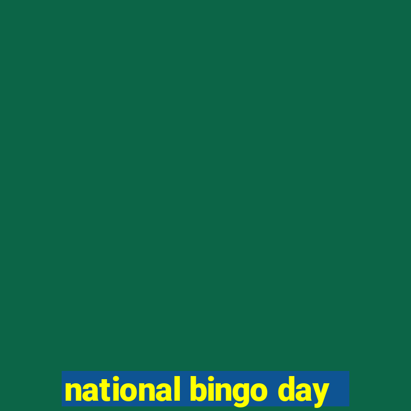 national bingo day