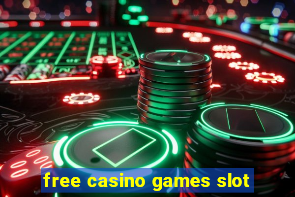 free casino games slot