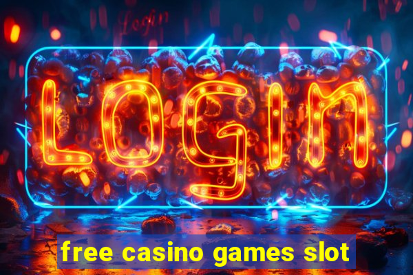 free casino games slot