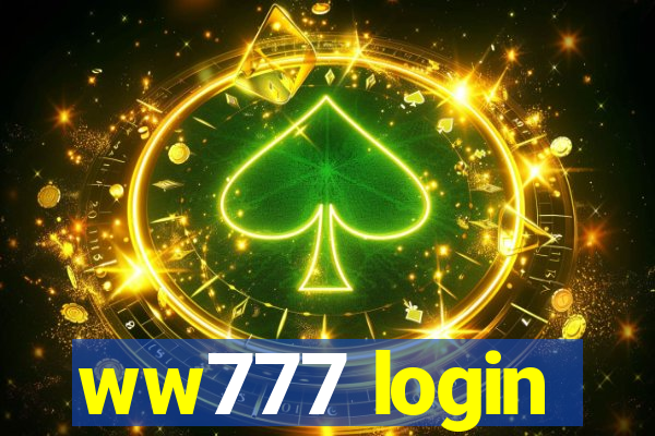 ww777 login