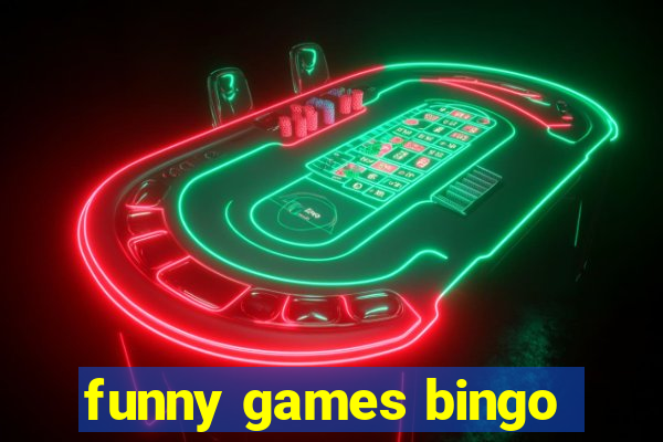 funny games bingo