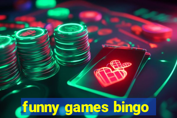 funny games bingo