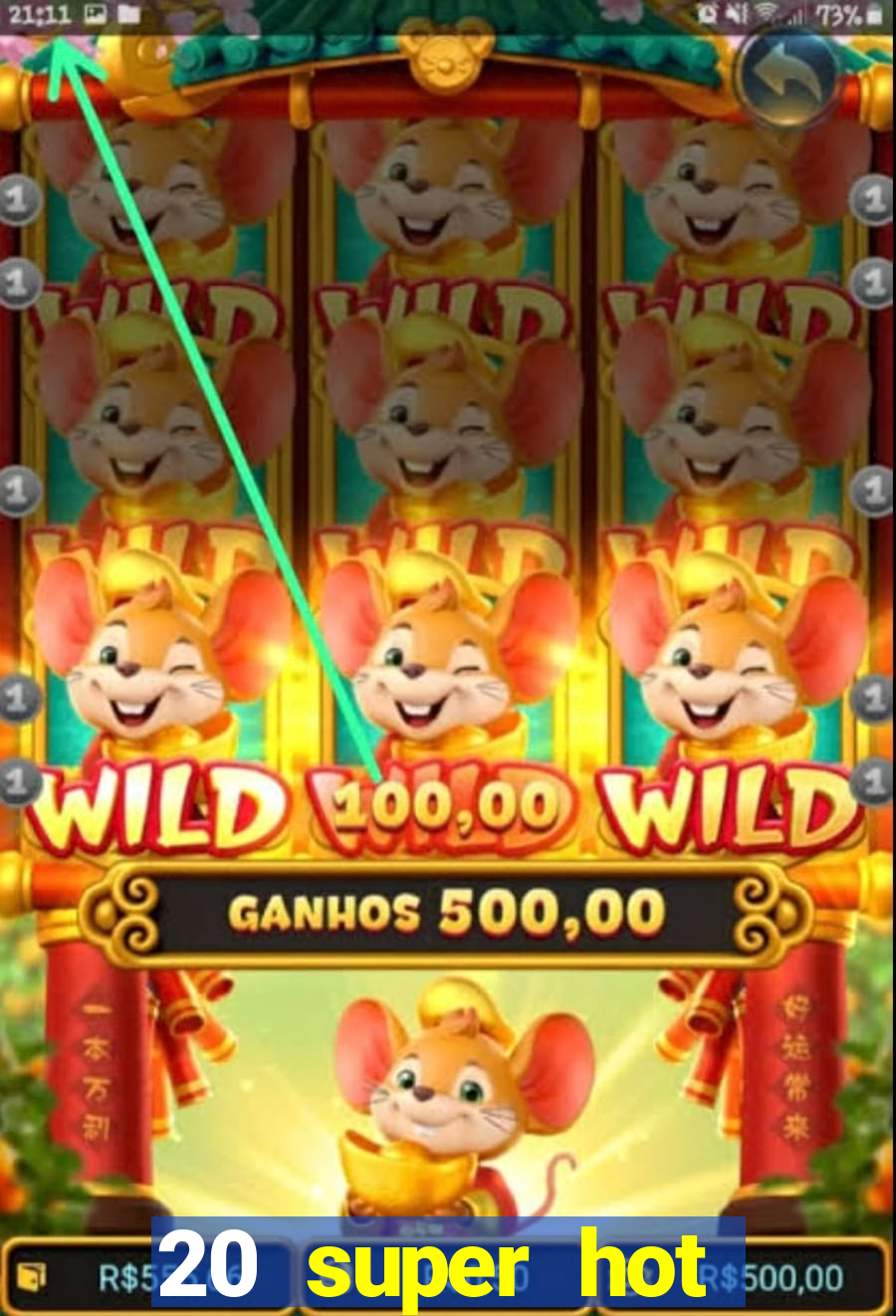 20 super hot casino game