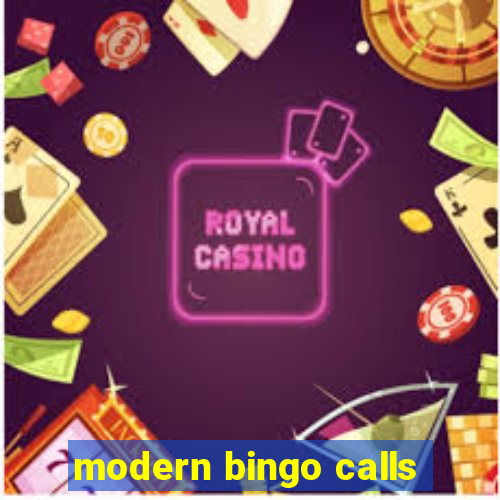 modern bingo calls