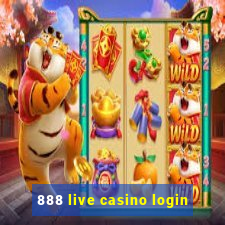 888 live casino login