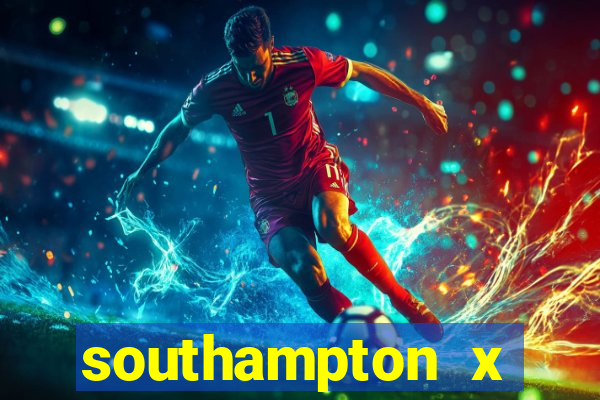 southampton x manchester united