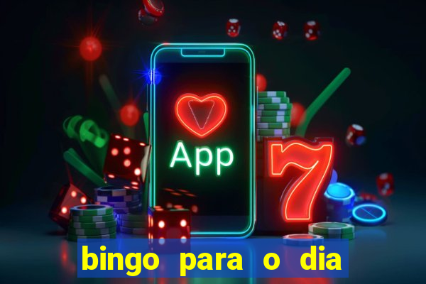 bingo para o dia das m?es