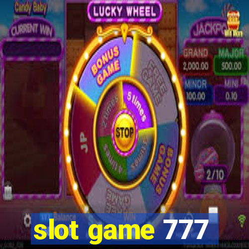 slot game 777