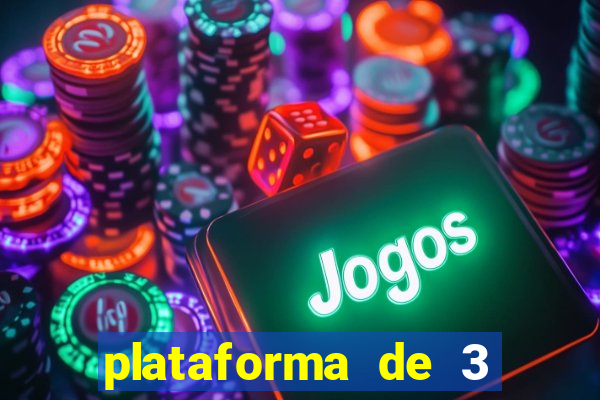 plataforma de 3 reais pg