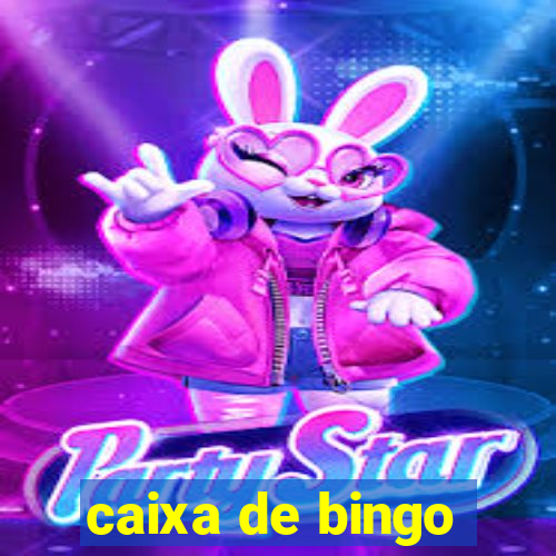 caixa de bingo