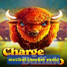 mostbet checker event