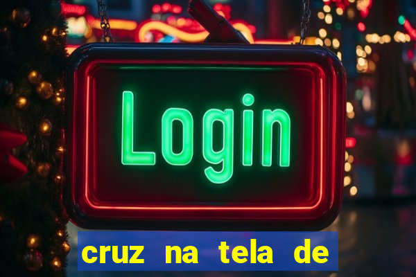 cruz na tela de cruz das