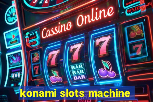 konami slots machine