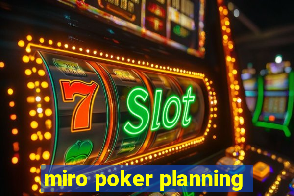 miro poker planning