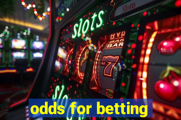 odds for betting