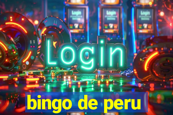 bingo de peru