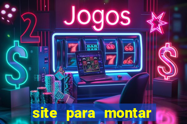 site para montar time de futebol