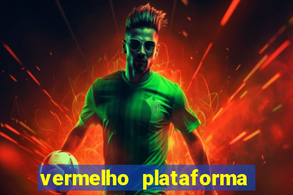 vermelho plataforma de jogos