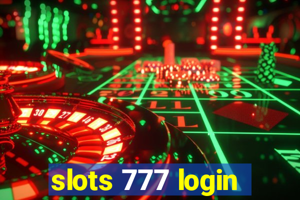 slots 777 login