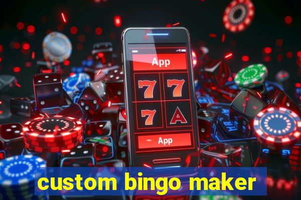 custom bingo maker