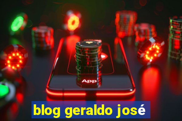 blog geraldo josé