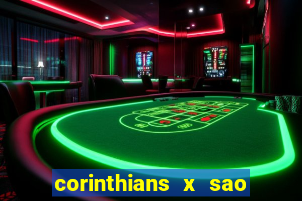 corinthians x sao paulo confrontos