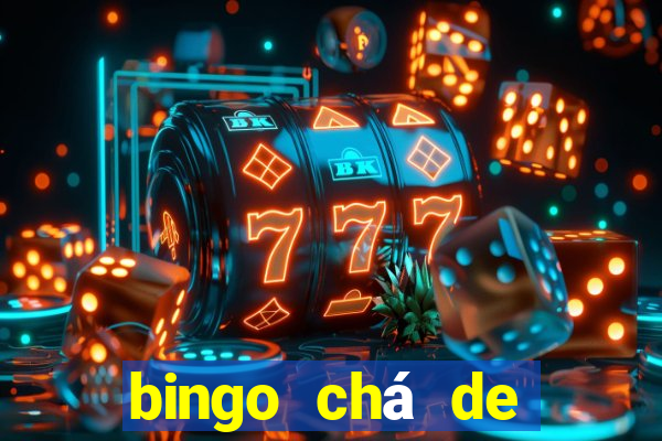 bingo chá de revela??o para imprimir