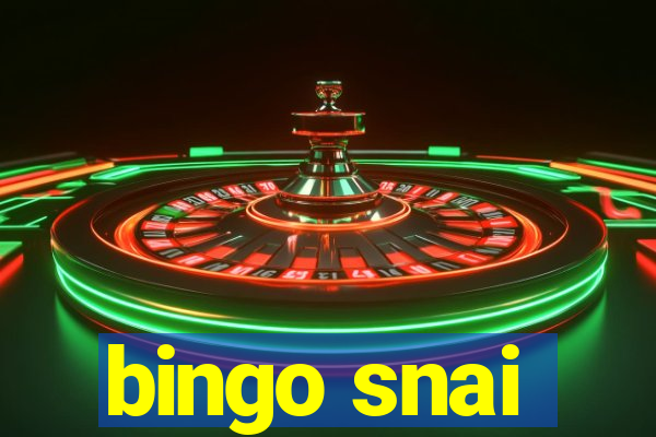 bingo snai