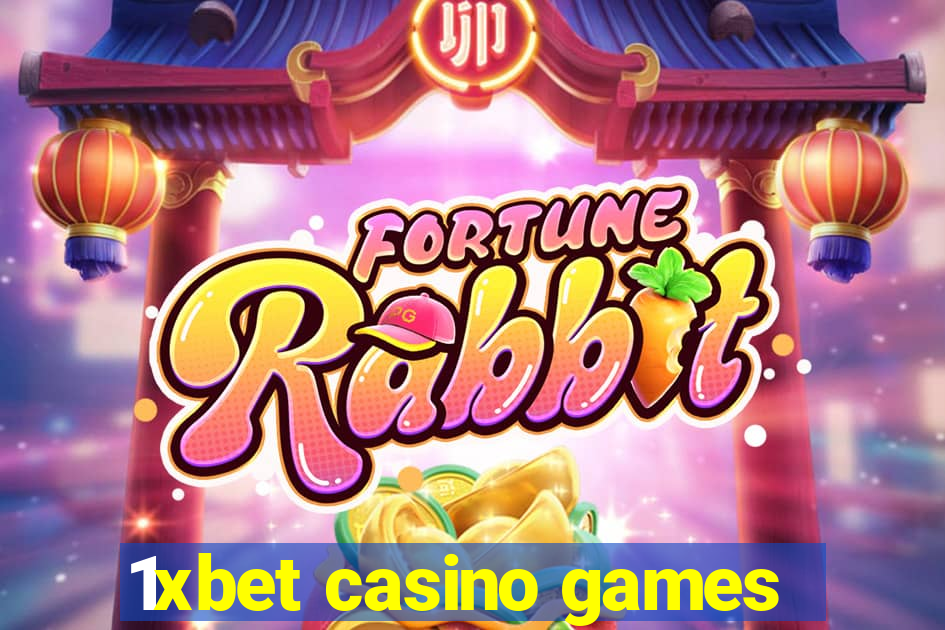 1xbet casino games