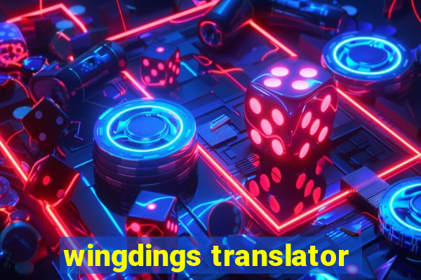 wingdings translator