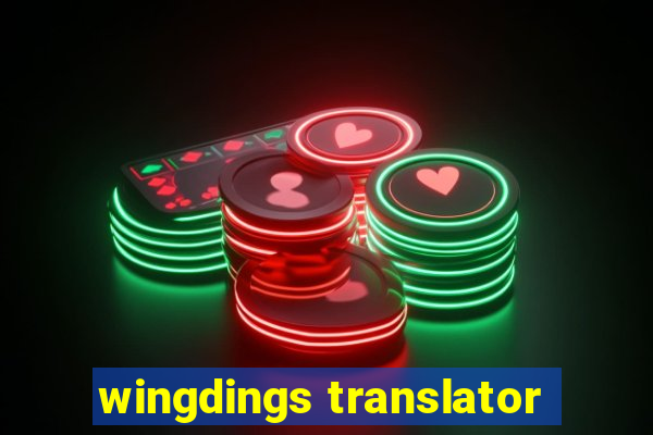 wingdings translator