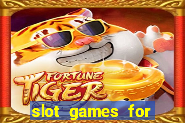 slot games for real money