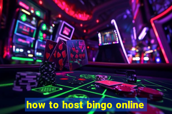 how to host bingo online