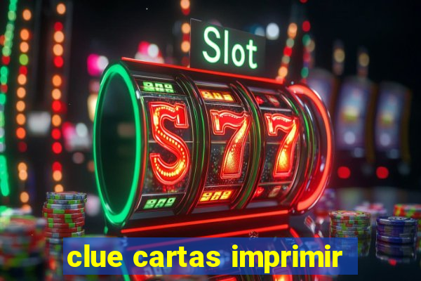 clue cartas imprimir