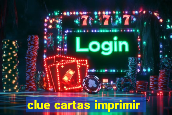 clue cartas imprimir